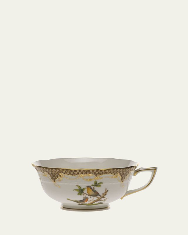 Rothschild Bird Brown Motif 8 Tea Cup